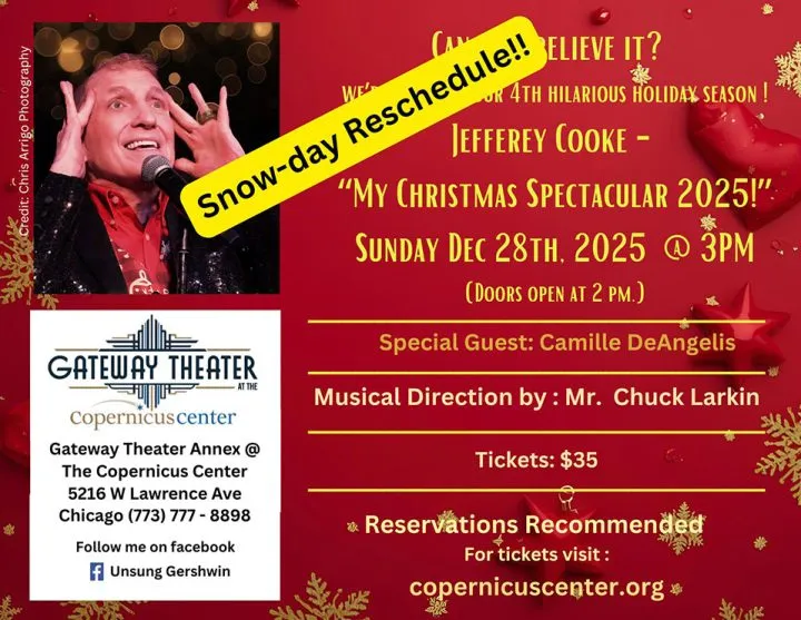 Image My Christmas Spectacular 2025! Snow-Day Reschedule!