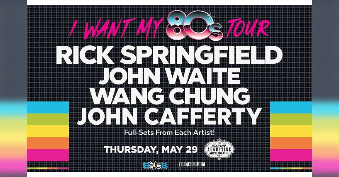 A Vibrant Lineup At The St. Augustine Amphitheatre: Music, Legacy, and Innovation