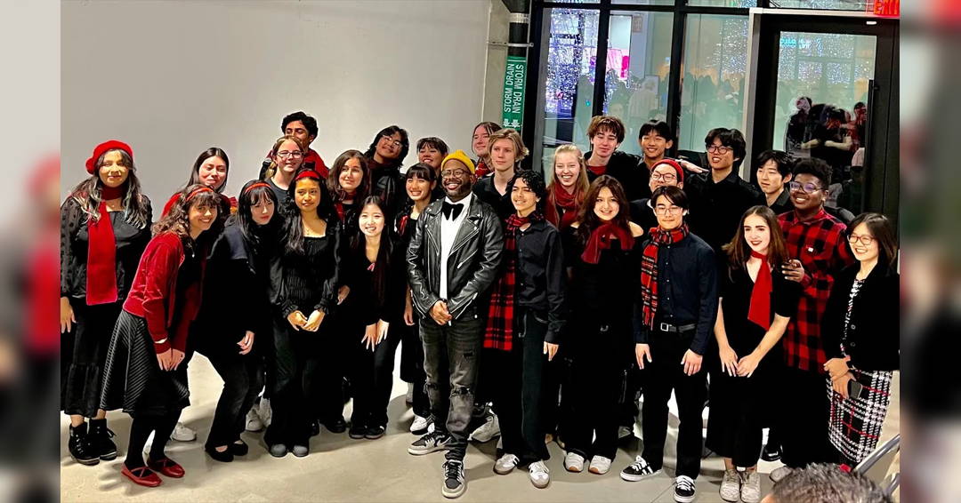 Image Winter Pop-up Performance by the Colburn Concert Choir