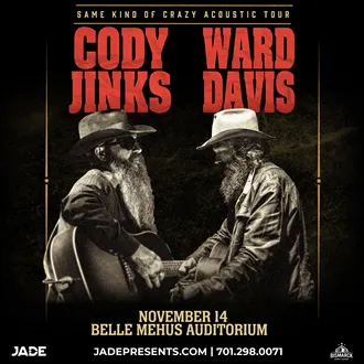 Cody Jinks & Ward Davis: Same Kind of Crazy Acoustic Tour