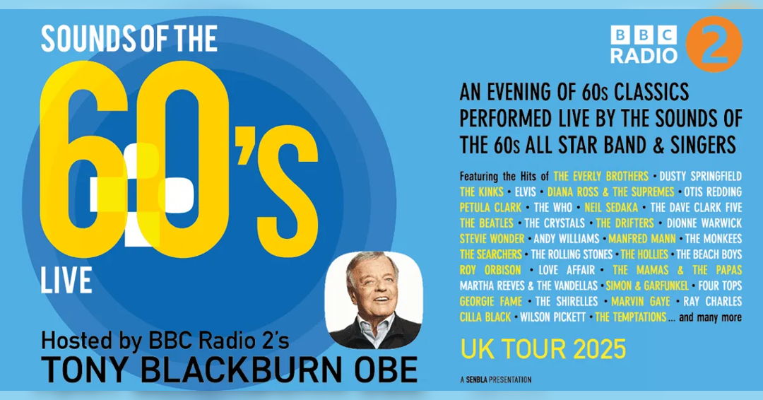 Image Sounds Of The 60's Live - Hosted By Tony Blackburn OBE