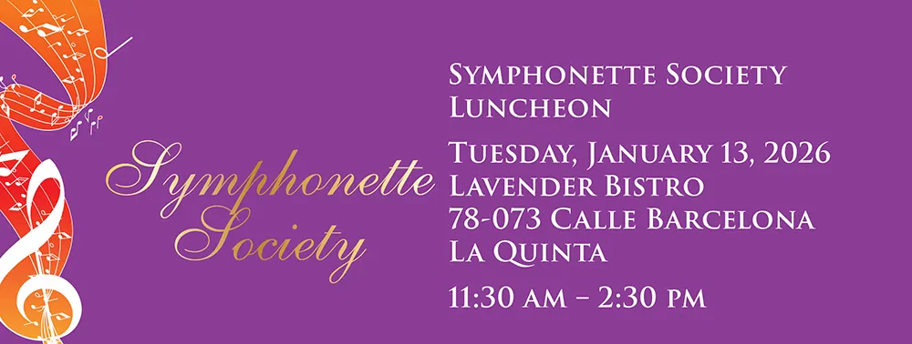 Symphonette Society Luncheon
