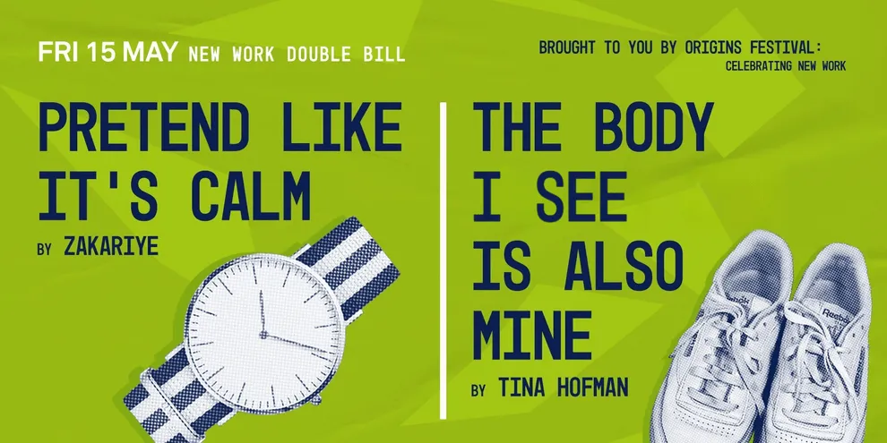 Image Pretend Like It's Calm & The Body I see Is Also Mine