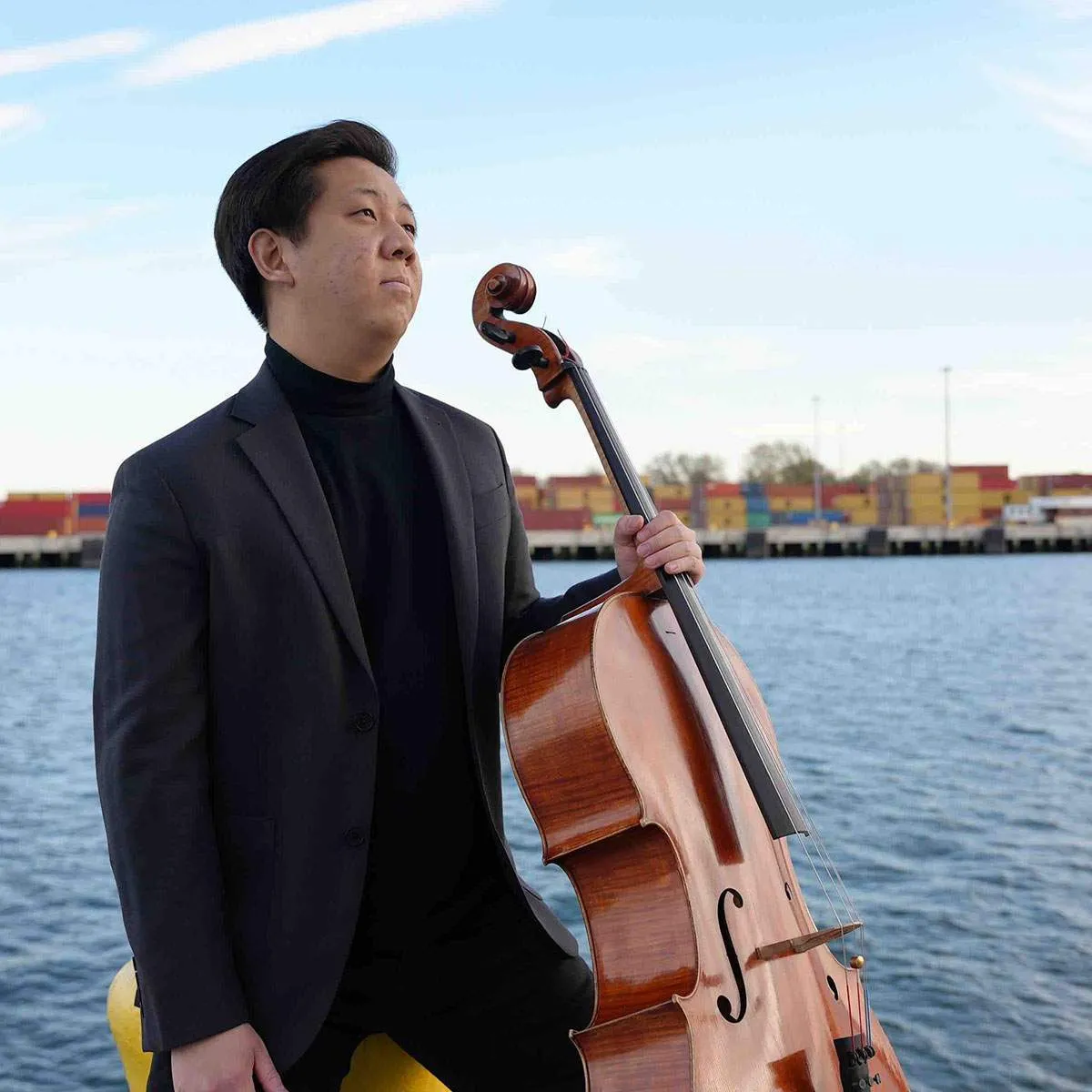 Image William Suh, cello