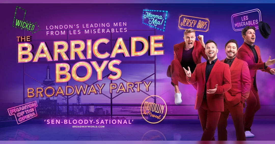 Image Barricade Boys West End Party! Direct from London!