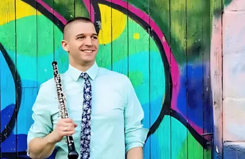 Image Andrew W. Parker, Faculty Oboe Recital