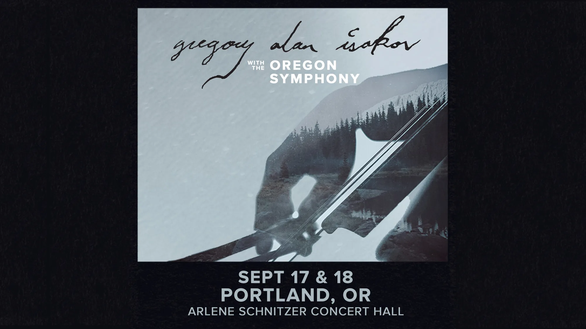 Image Gregory Alan Isakov with the Oregon Symphony