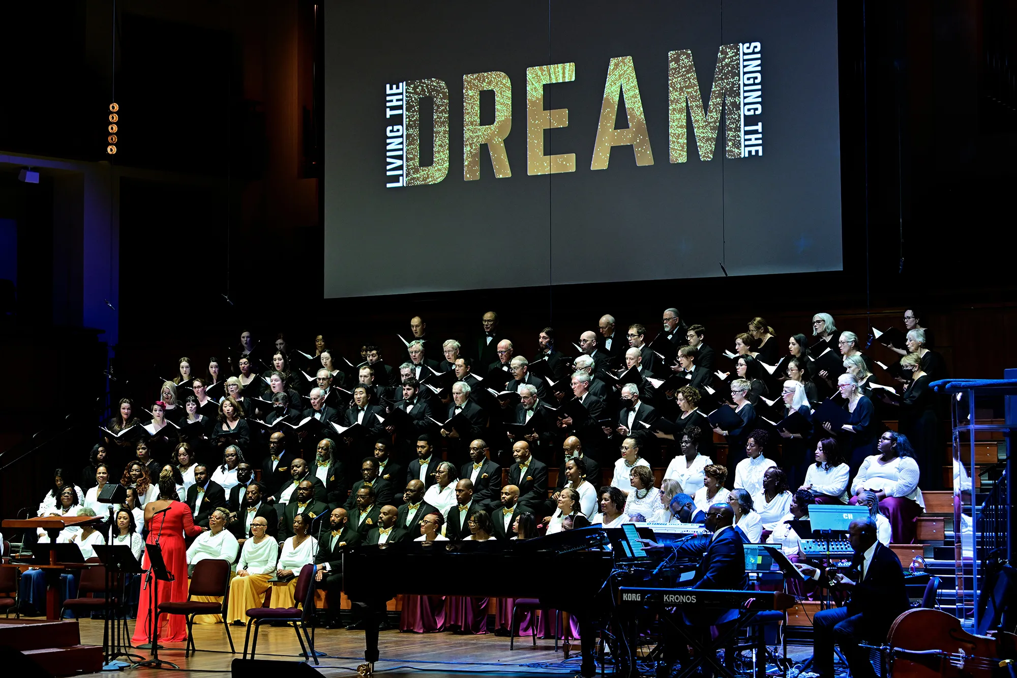 Image Living the Dream … Singing the Dream