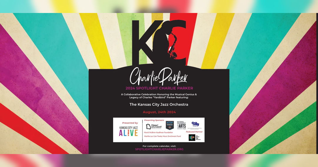 Image Kansas City Jazz Alive's Spotlight: Charlie Parker 2024