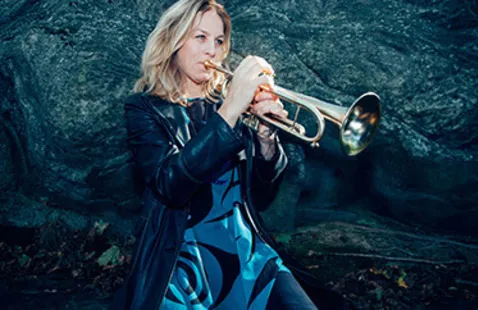 Image KU Jazz Ensemble I with special guest Ingrid Jensen, trumpet