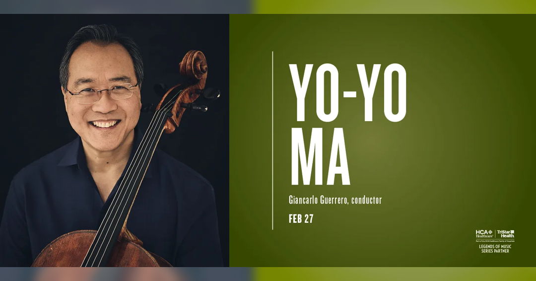 Image Yo-Yo Ma with the Nashville Symphony
