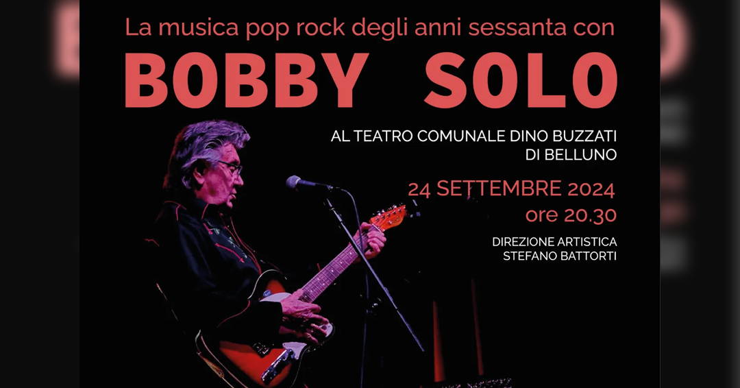 Image Bobby Solo. Pop Rock Music of the Sixties with Bobby Solo